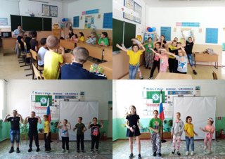 Танцевальный марафон в пришкольном лагере: зажигаем, играем и помним о безопасности!