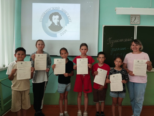 Прошла акция "Пушкинский диктант"