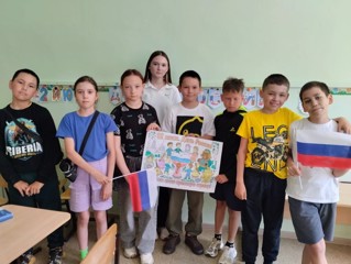 День десятый. Мероприятия ко Дню России в пришкольном лагере.