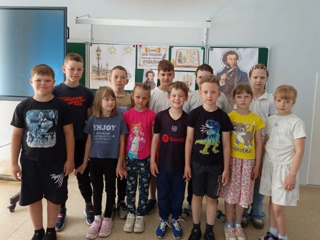 Пятый день в пришкольном лагере «МБОУ Алтышевская ООШ» прошёл под девизом «В гостях у сказки»