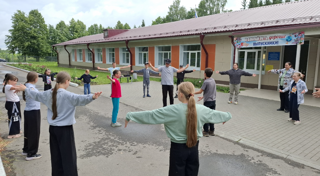 Очередной день в пришкольном лагере