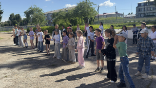 Финальная зарядка в нашем лагере