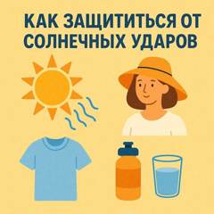 Как защититься от солнечных ударов