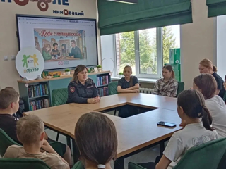 Встреча в Новояхакасинской сельской библиотеке в рамках ТОП «Наш Гектар»