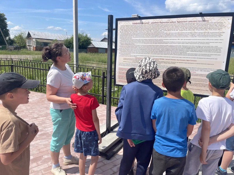 Экскурсия в деревню Изамбаево.