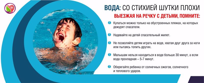 Правила безопасного поведения на воде