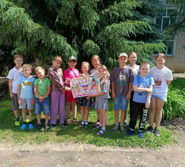 🎉 День России в пришкольном лагере «Солнышко» Ахматовской школы! 🎉