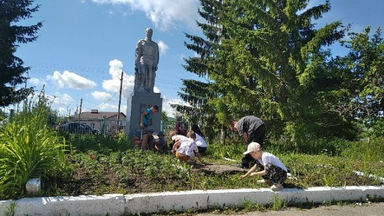Трудовой десант в действии!
