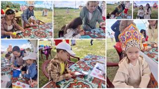 Площадка "Солнечное детство" в  День Республики и Всечувашского Акатуя