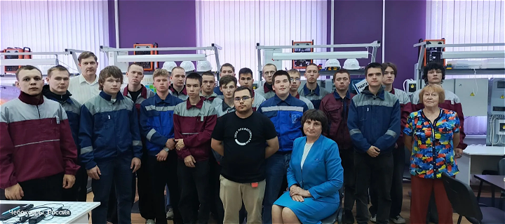 Начался Демонстрационный экзамен в группе Э41-22!