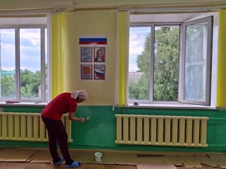 В МБОУ "Яльчикская СОШ им. Героя России Н.А. Петрова" стартовала подготовка к предстоящему учебному году