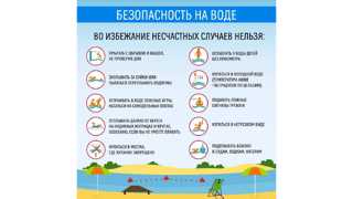 Безопасность у водоёмов — залог спокойного лета!