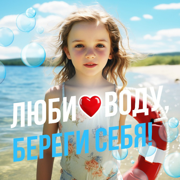 Люби воду, береги себя!