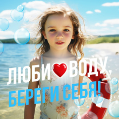 Люби воду, береги себя!