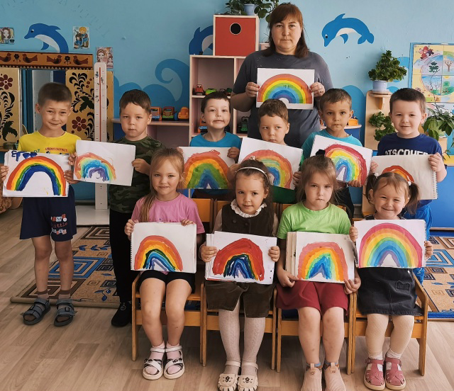 Радуга своими руками