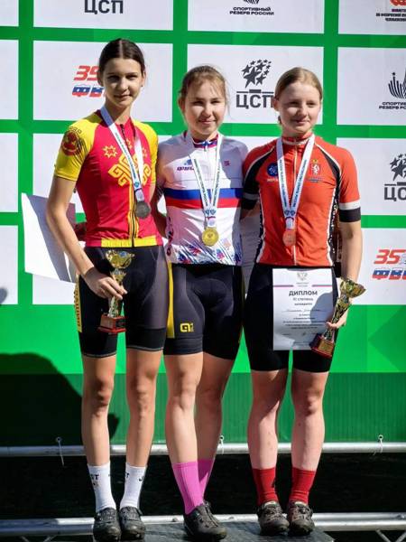 ⚡️Полина Иванова - Чемпионка России! 🇷🇺🏆 🚴‍♀️