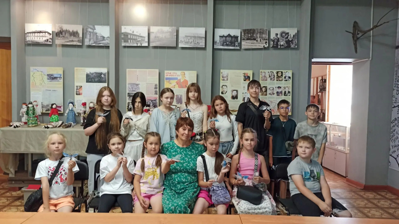 7 отряд в краеведческом музее.