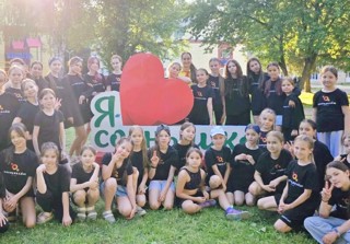 Ученики школы №40 проводят лето активно!