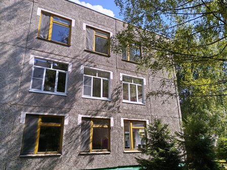 В детском саду продолжается работа по замене оконных блоков в рамках реализации проекта "Окно в мир в "Журавлике"