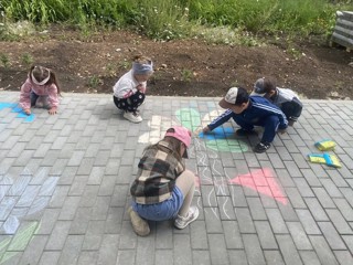 Асфальтовый калейдоскоп
