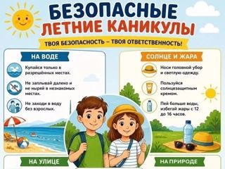 Безопасные летние каникулы