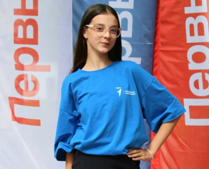 🔥 Леонтьева Т., ученица 7 класса школы №40, — финалистка конкурса «Большая перемена» Движения Первых!