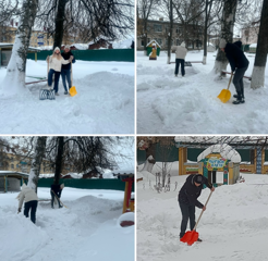 Выражаем огромную благодарность за оказанную помощь в уборке снега❄️ Семеновой Светлане Сергеевне ,Деменковой Инне Николаевне,Казакову Олегу Владимировичу.👍🥰 Здоровья и семейного благополучия вам!!!🥰