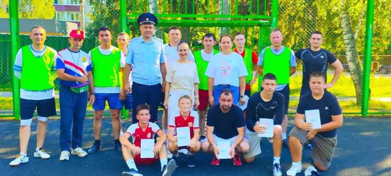 «Футбол с полицейским»: второй матч — и снова море эмоций!