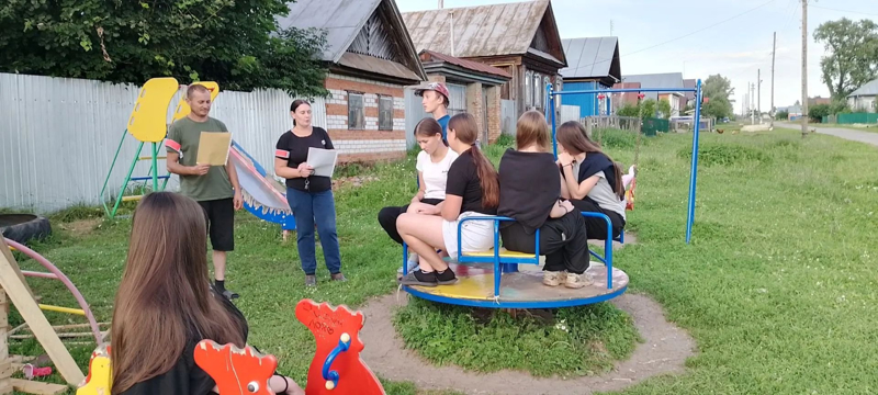 В рамках акции «Родительский патруль» прошел рейд в деревне Липовая
