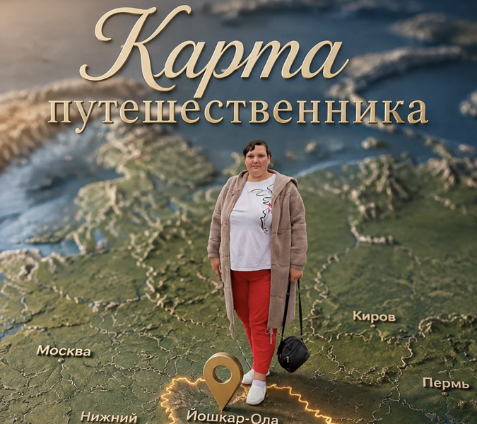 Карта путешественника. В фокусе внимания Йошкар-Ола!