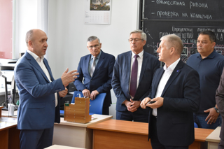Делегация Правительства Чувашской Республики посетила Чебоксарский техникум строительства и городского хозяйства