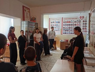 Воспитанники  пришкольного лагеря «Веснушки» посетили школьный музей