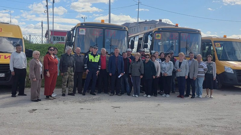 Состоялась приемка школьных автобусов