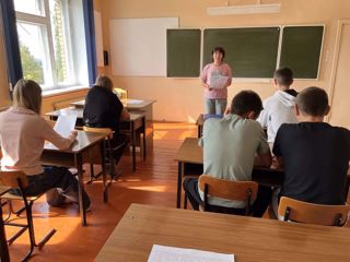 Первый день в группе кратковременного пребывания "Школьная страна"