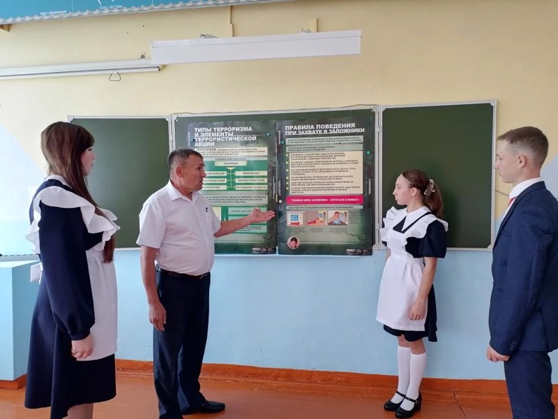 Всероссийские уроки культуры безопасности в Новошимкусской школе