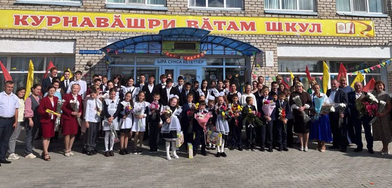 День Знаний в Новошимкусской школе