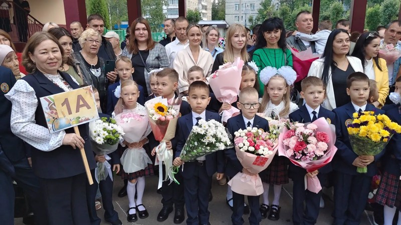 Паян Шупашкар хулин 40-мĕш шкулĕнче савӑнмалли пулăм пулса иртрĕ