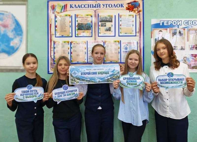 Профориентационное занятие «Открой своё будущее»