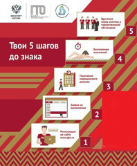 💥5 шагов до знака отличия комплекса ГТО💥