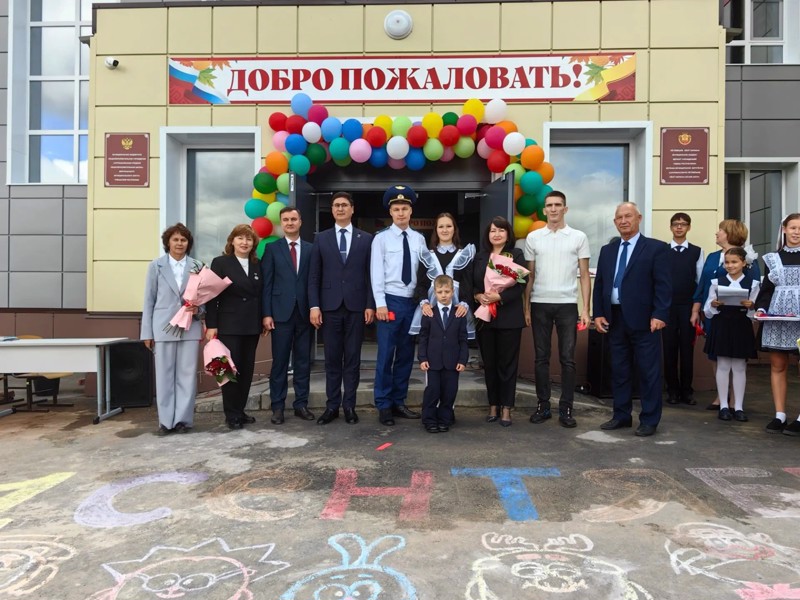 Открытие Сятракасинской школы после капитального ремонта