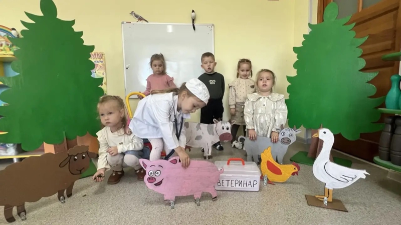 День в фермерском хозяйстве»: знакомимся с профессиями!