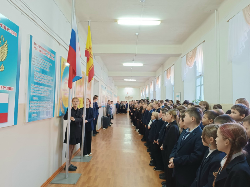 Началась новая учебная неделя в нашей гимназии