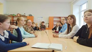 В школе прошло собрание старост, посвященное выборам президента Школьной Республики