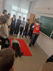 Мастер-класс по первой помощи от Российского Красного Креста