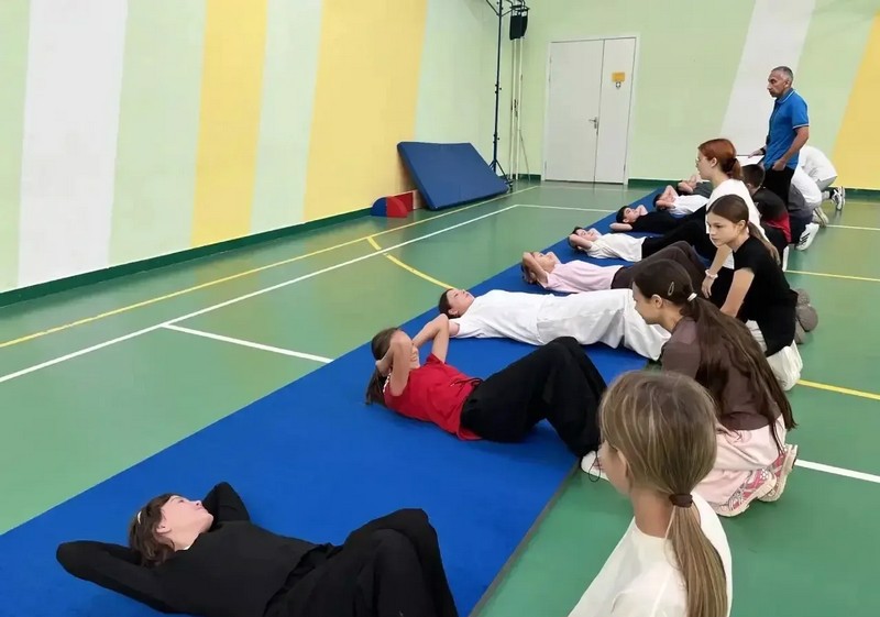 В школе №3 города Канаш продолжается яркий и спортивный марафон по сдаче норм ГТО!