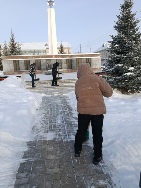 Чистый памятник