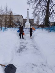 Наш снежный десант