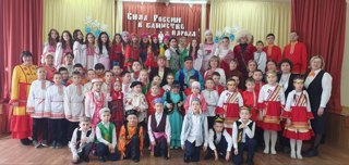 В Байдеряковской школе состоялось торжественное открытие Года единства народов России, Года дружбы народов Чувашской Республики