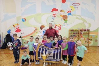 Футбол в детском саду