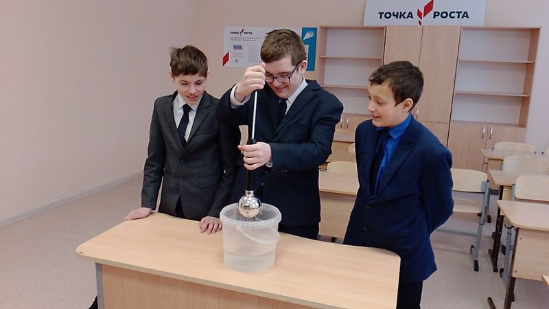 Физика на практике: возможности центра «Точка роста»